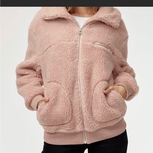 Philosophy Dusty Pink teddy Sherpa Jacket
